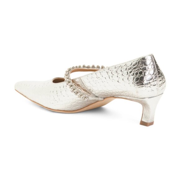 ALLEGRA JAMES Leather Antonella Heels - Picture 3 of 4